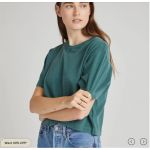 Áo Croptop Richer Poorer Rêu - 3439