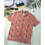 Áo Sơ Mi Unisex F21 Tay Ngắn Túi Trái - 0876