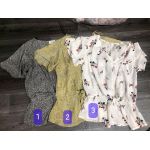 Áo Voan SIENNA SKY Voan Dày Dặn Voan Nơ Eo Tay Cánh Tiên - 3354