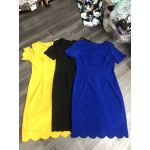 Đầm GLAMOUR Suông Lai Bèo Dây Kéo Sau - 2458