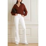 Quần Jeans SPEAKPEEK Ống Loe Trắng Dơ Nhẹ - 3405