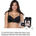 Set Áo Ngực Bigsize Ren Đen Bèo Bầu Ngực - 2831