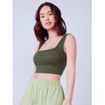 Áo Croptop Ba Lỗ F21 Thun Cotton 100% - 3558