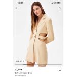 Đầm Cổ Vest BSK Khoét Eo - 3563