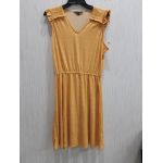 Đầm Thun ADRIANNA VITADINI Vàng Cổ V - Size M