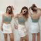 Áo Croptop Blashe 2 Dây Kaki Jeans - 3705