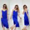 Đầm Lụa Shinestar Cổ Tim 2 Dây - 3760