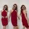 Đầm Yếm MNG Thun Xốp - 3737