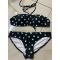 Set Bikini Hiệu OP Đen Chấm Bi - 3809