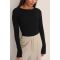 Áo Tay Dài F21 Thun Cotton Bo Dày Dặn - 4013