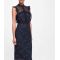 Đầm Ren Zara Xịn Hai Lớp Chất Đanh Đen Xanh Ngọc Đậm  - 0790