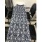 Đầm Thun NAIF Xanh Họa Tiết Cổ Tròn Sát Nách - 2679