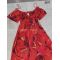 Đầm Bẹt Vai RACHEL ASHWELL Bông Đỏ Xuất Mỹ - 3077