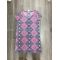 Đầm Ngủ Mặc Nhà Thun Rayon SIGRID VNXK Hồng Navy - Size S 45-55kg - 0801