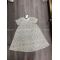 Đầm Suông Thun Cotton Adrienne Vittadini Trắng Hoa Văn Đen - 1045