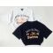 Áo Croptop F21 Tay Ngắn Bo Chun In SWIMM - 3339