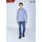 Quần Jeans Nam GENVIET Co Giãn Lỗi Sợi Khóa Túi Sau - 3377