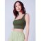 Áo Croptop Ba Lỗ F21 Thun Cotton 100% - 3558