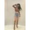 Áo Croptop ZR Tay Loe Cuốn Biên - 3445