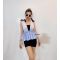 Áo Yếm F21 Vải Kate Eo Eo Chun - 3595
